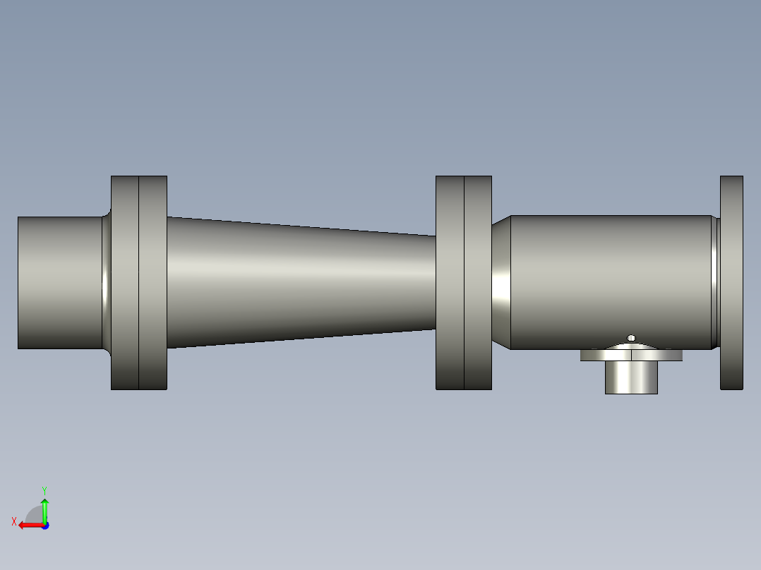 蒸汽引射器后视图