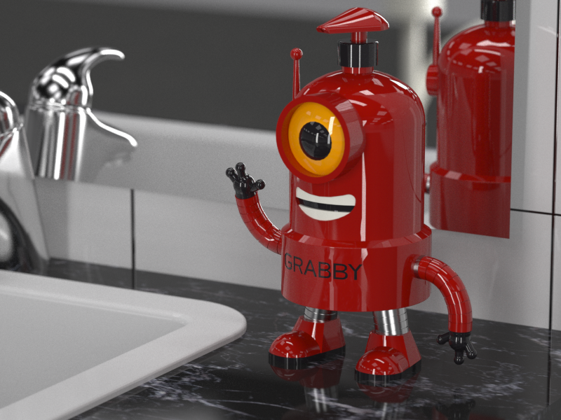 贪婪的肥皂分配器