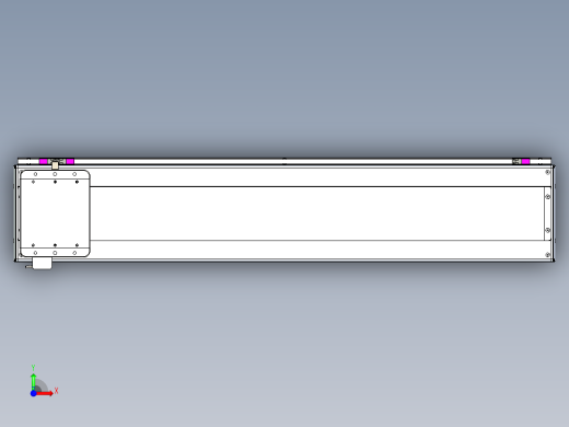 威洛博LC系列3d模型模组LC22H1Y-S1050前视缩略图