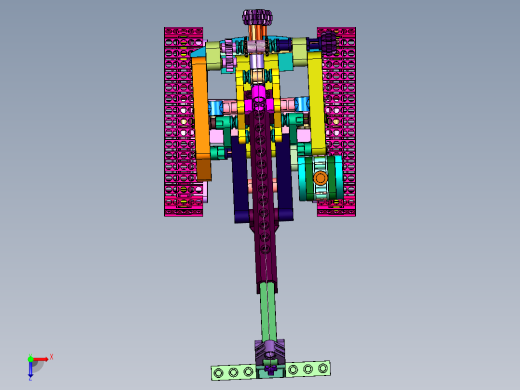 起重机拼插积木俯视缩略图