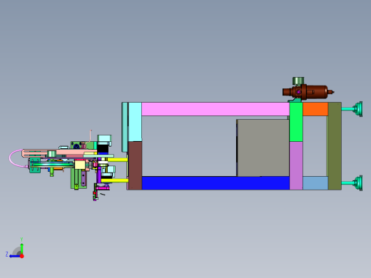 转盘摇臂五金电子元器件散装料编带设备右视缩略图