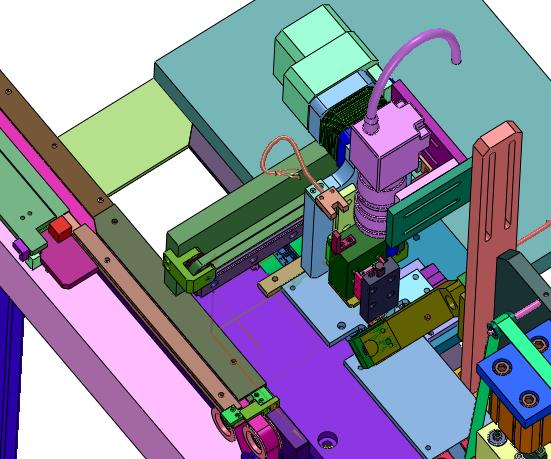 转盘摇臂五金电子元器件散装料编带设备