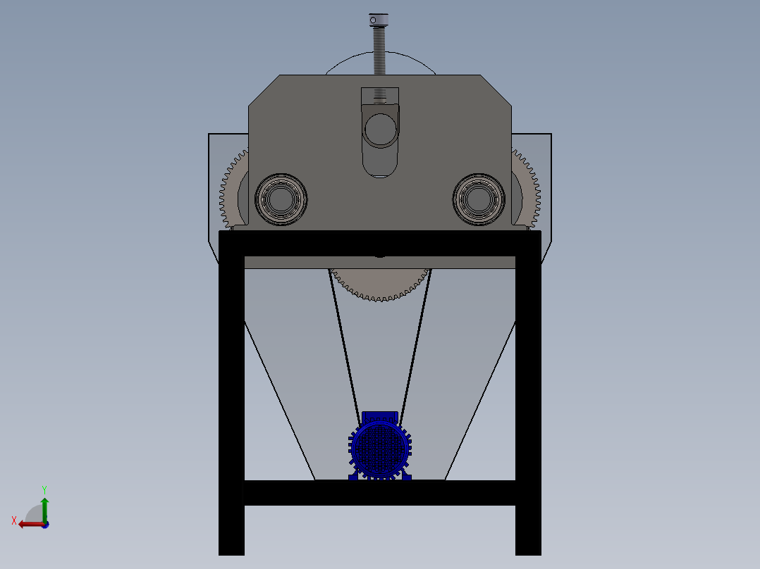 弯辊机sw20可编辑后视图