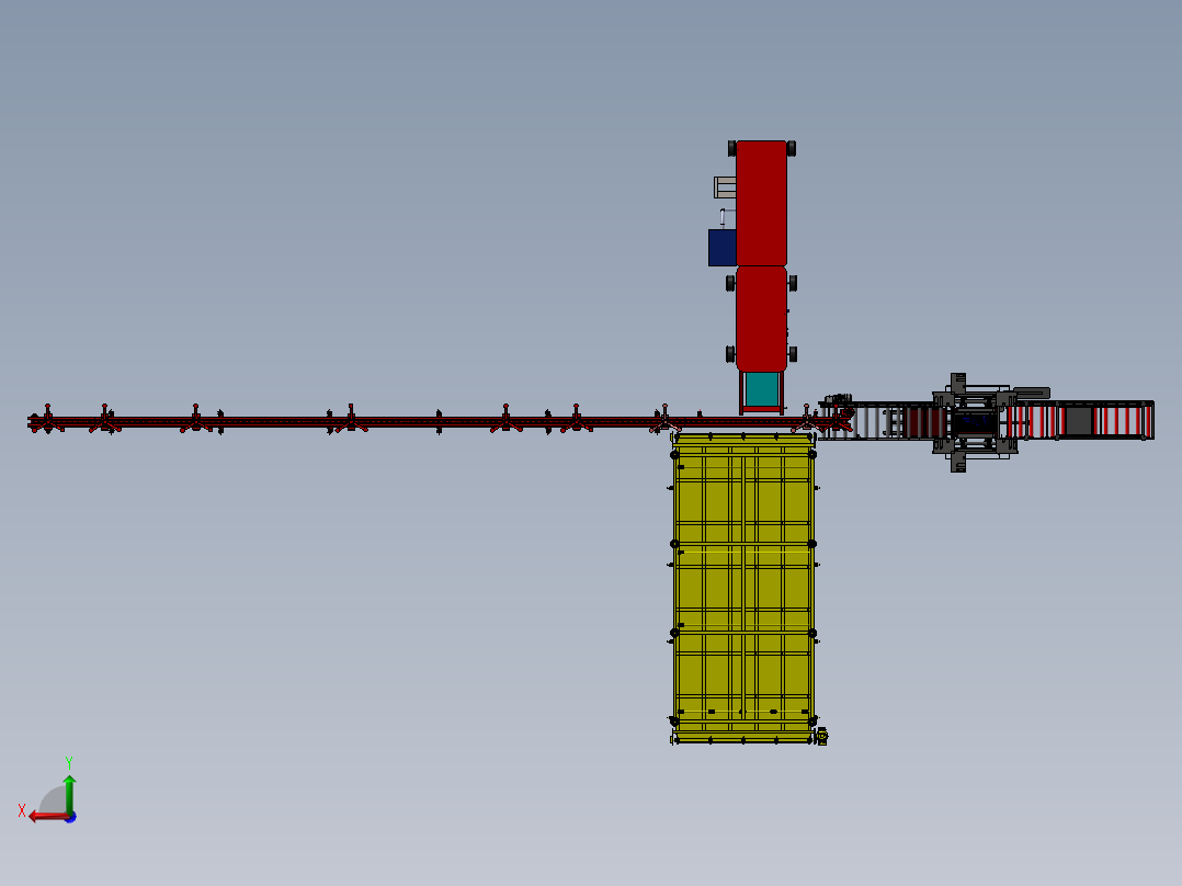 金属铝渣自动打包生产设备sw17后视图