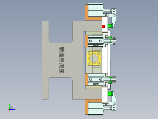 JG1-A-笔记本CNC工装夹具三维模型CNC1铣内腔锻造版-210202左视缩略图