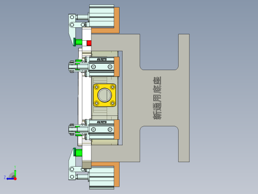 JG1-A-笔记本CNC工装夹具三维模型CNC1铣内腔锻造版-210202右视缩略图