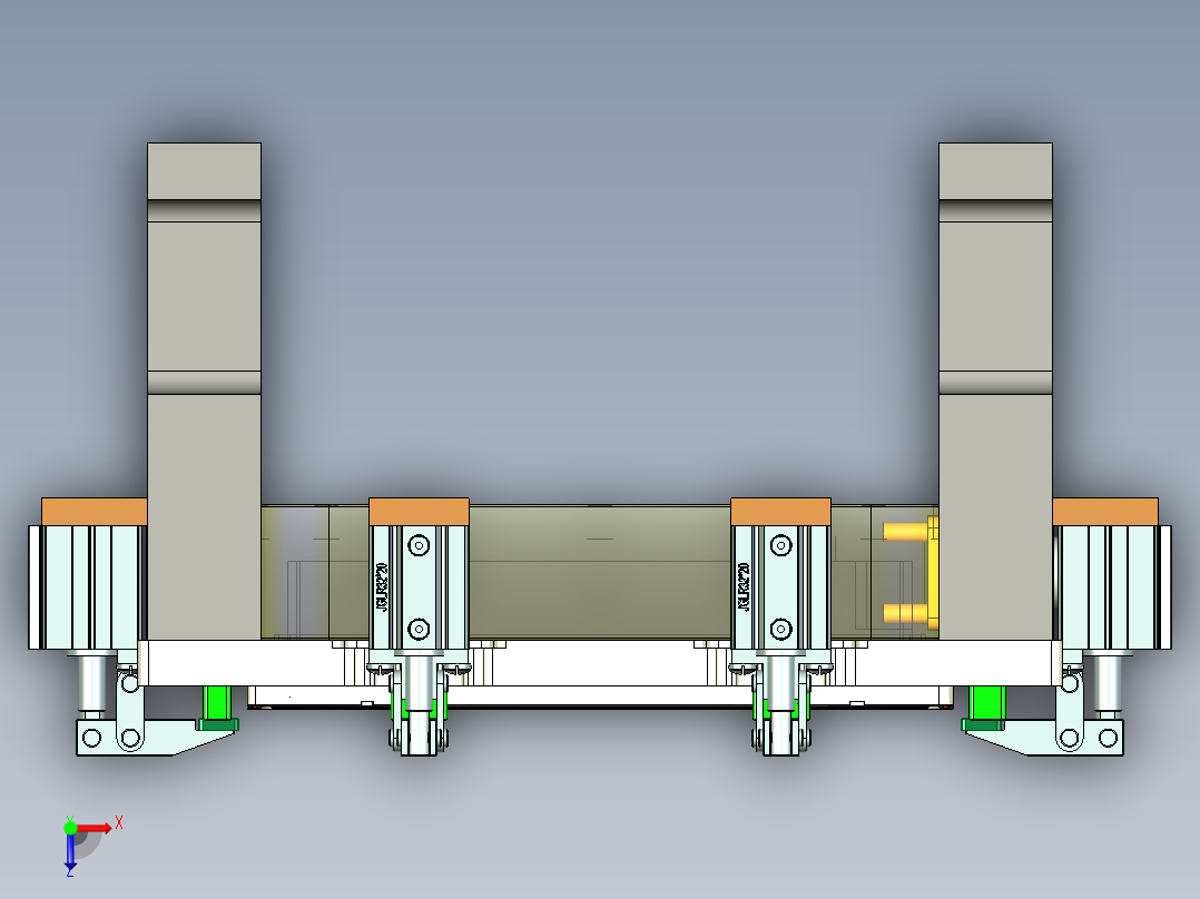 JG1-A-笔记本CNC工装夹具三维模型CNC1铣内腔锻造版-210202俯视图