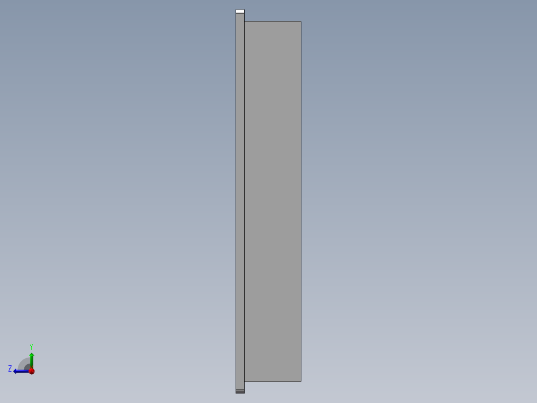 上料触摸屏幕10寸-机架右视图