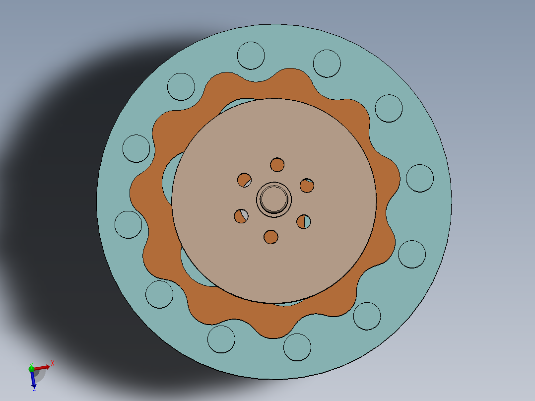 摆线减速器、摆线针轮减速器、减速器(12)