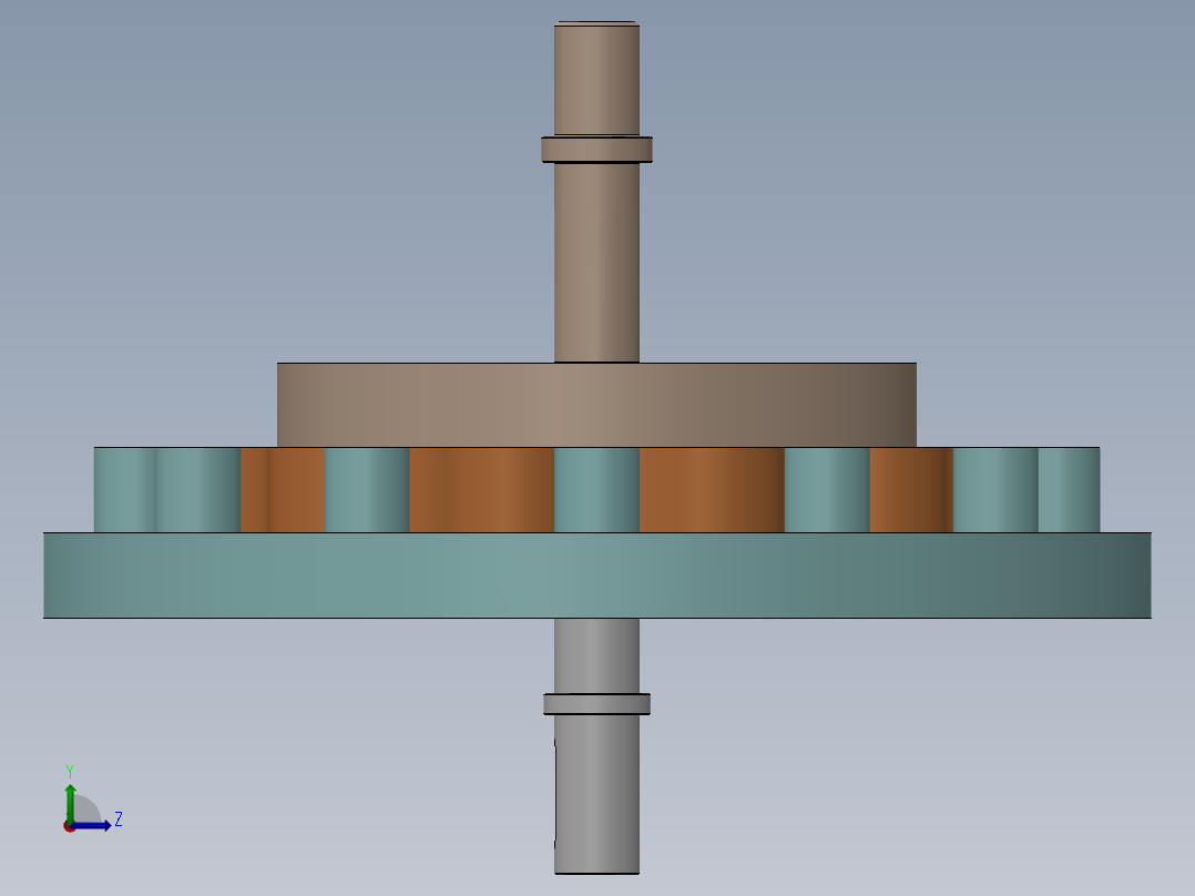 摆线减速器、摆线针轮减速器、减速器(12)左视图