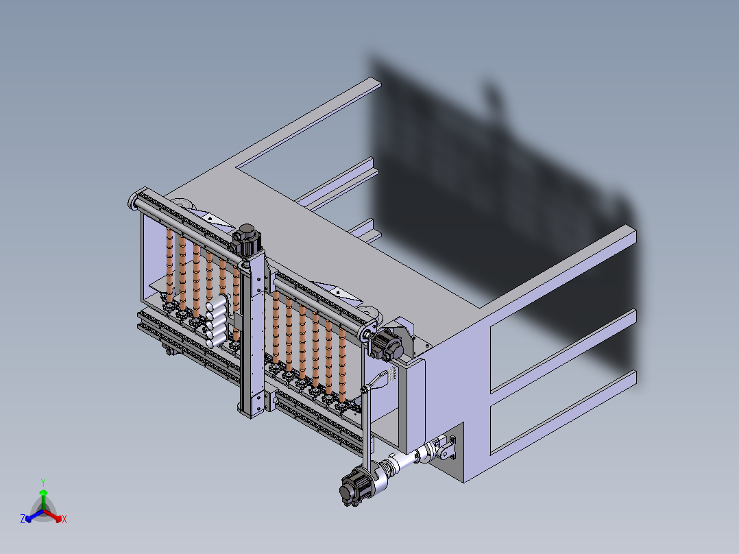 烧烤架2正等轴测图