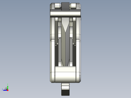 多连杆结构右视缩略图