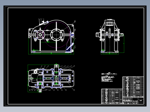 设计一级直齿圆柱减速器说明书（含图纸）
