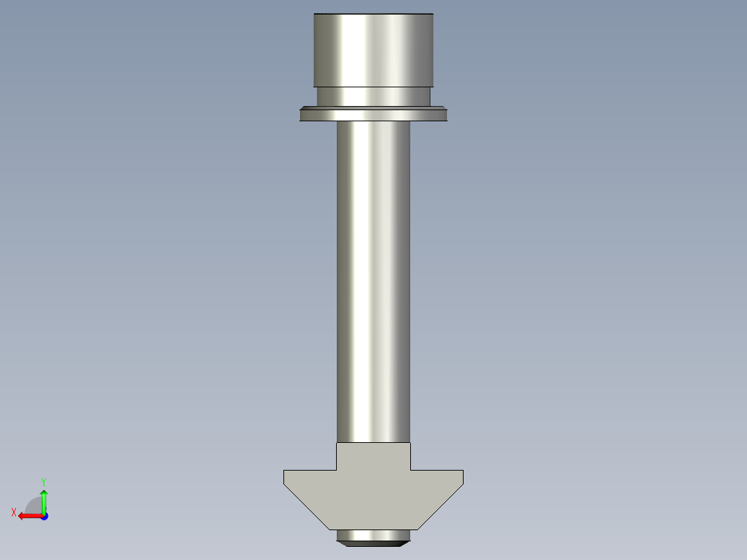 40铝合金-滑块螺母M8X50-组件后视图