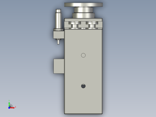 顶升旋转机构前视缩略图