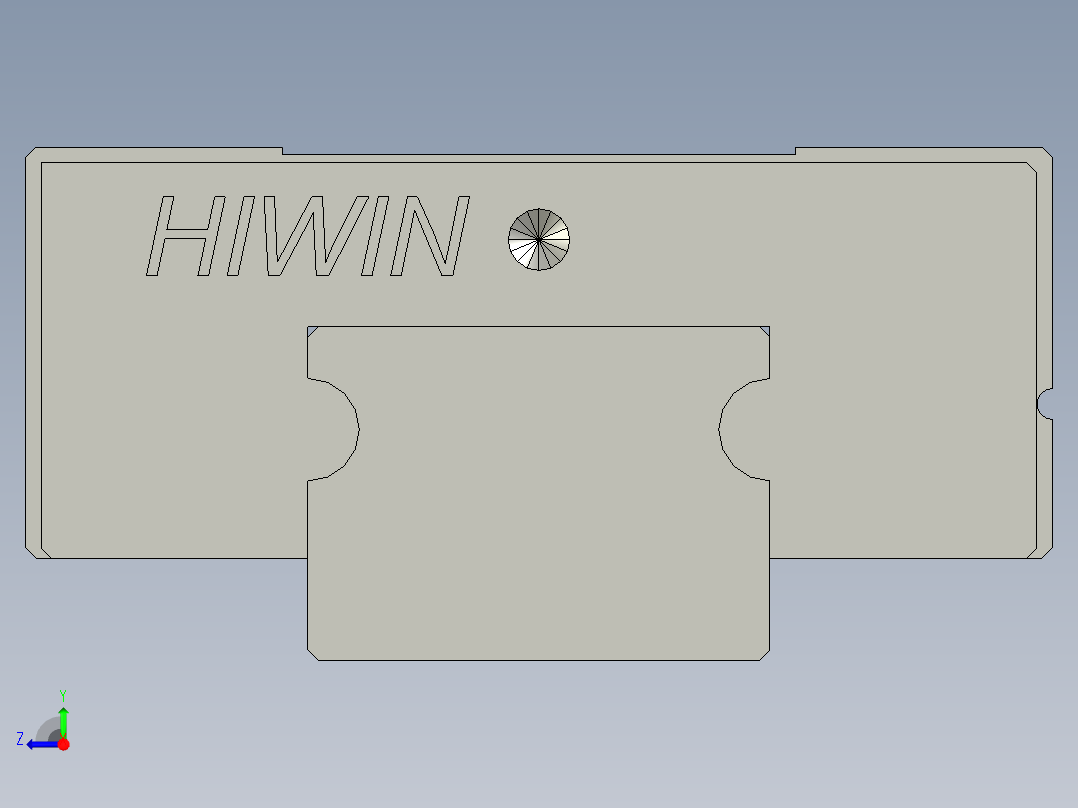 MGN9H-60滑轨副右视图