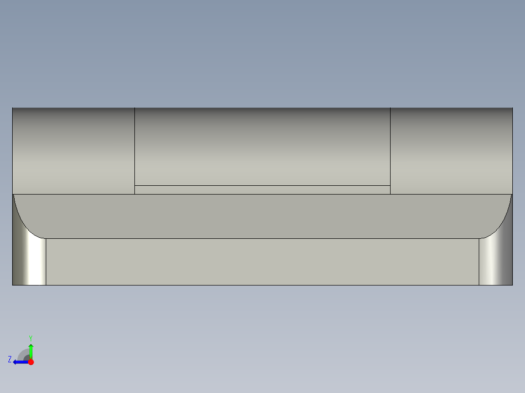 铝型材铰链3030(孔距3024)右视图
