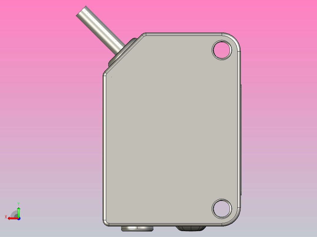 激光传感器ZHR51-N-90后视图