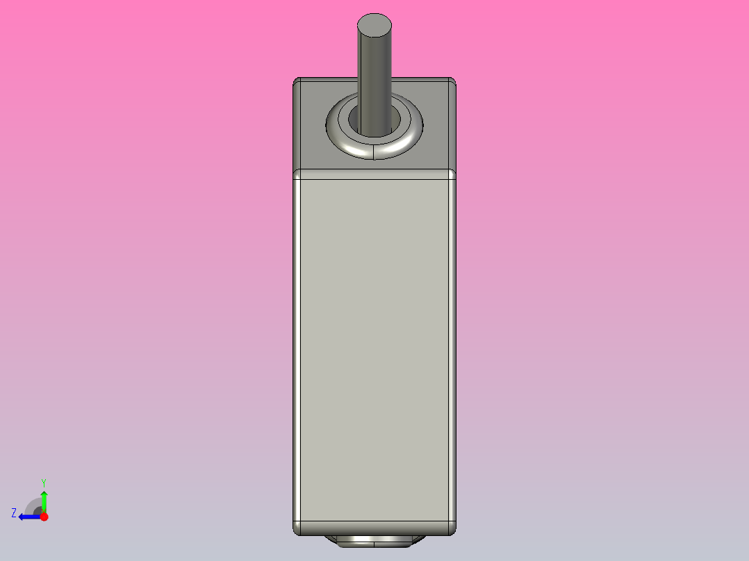 激光传感器ZHR51-N-90右视图