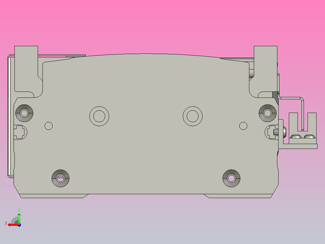 MT136BT半封闭皮带滑台[MT136BT.L100.500.R.M40.C3]后视图