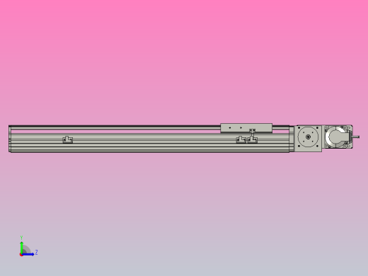 MT136BT半封闭皮带滑台[MT136BT.L100.500.R.M40.C3]左视缩略图