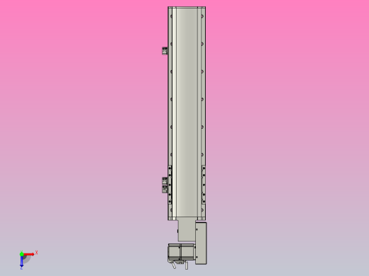 MT136BT半封闭皮带滑台[MT136BT.L100.500.R.M40.C3]俯视缩略图