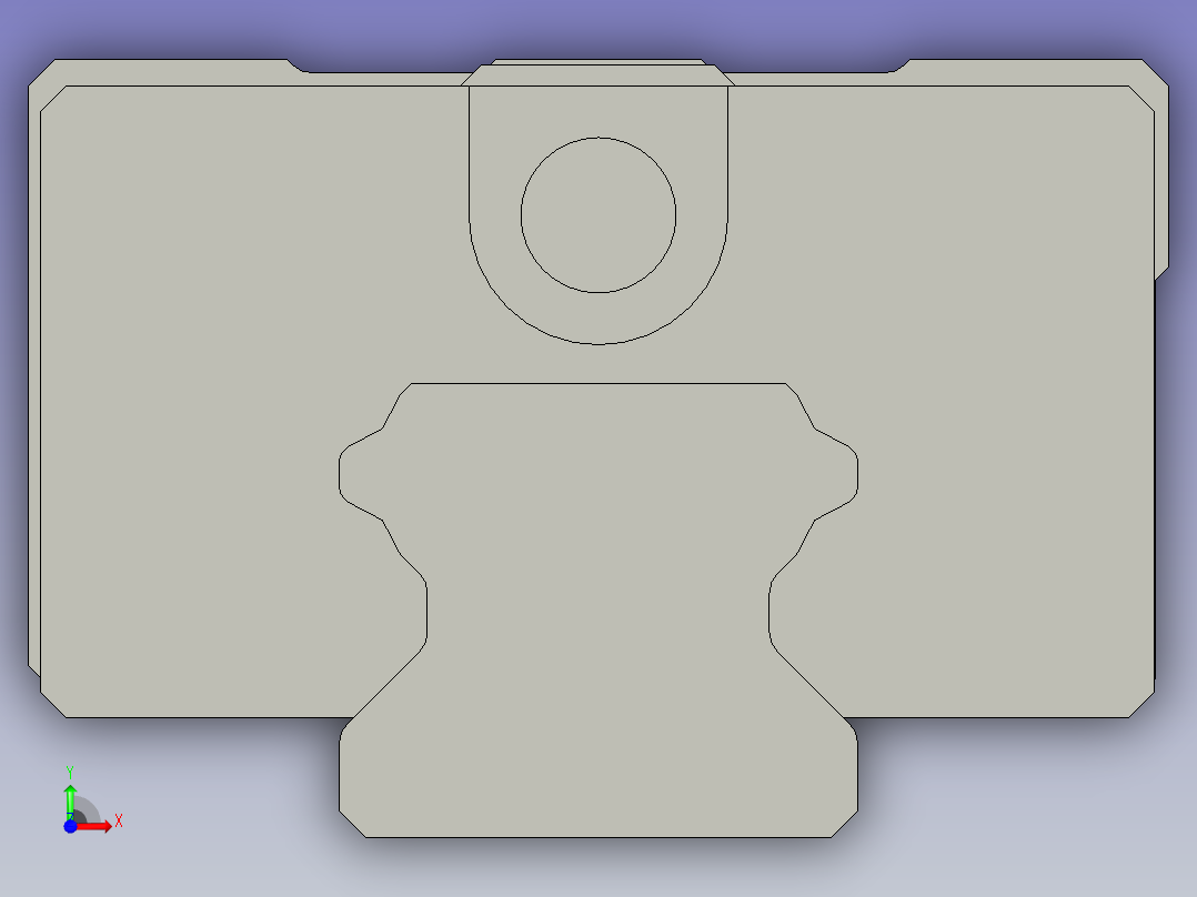 上银_直线导轨_HGH20CA1R520ZOC前视图