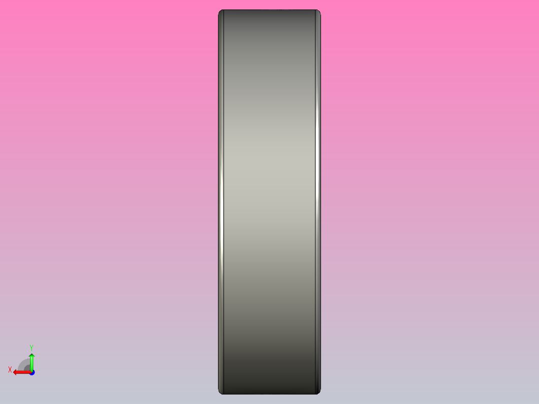 6700-2RS轴承后视图