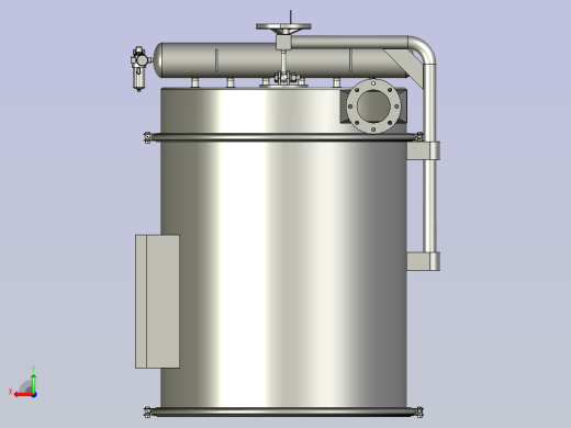 仓顶除尘器1100后视缩略图