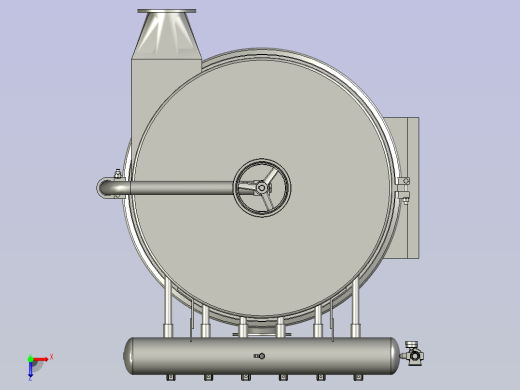 仓顶除尘器1100俯视缩略图