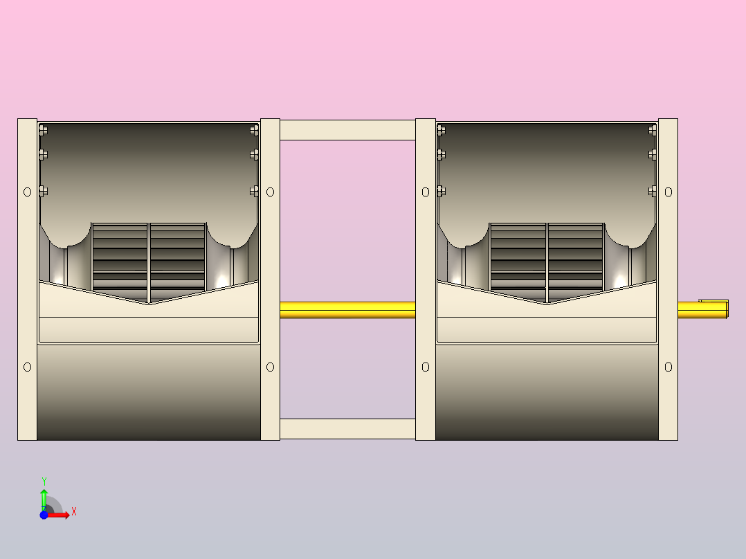 SYH-R2离心风机[SYH355 R2]前视图
