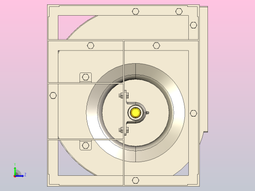 SYH-R2离心风机[SYH355 R2]左视缩略图