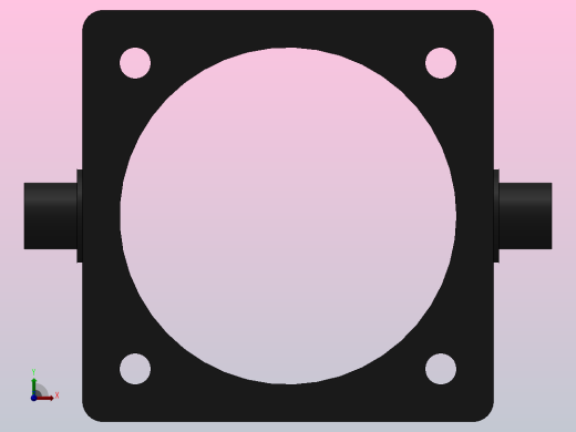 TA前铰轴[320]气缸附件前视缩略图