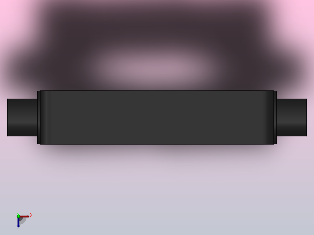 TA前铰轴[320]气缸附件俯视图