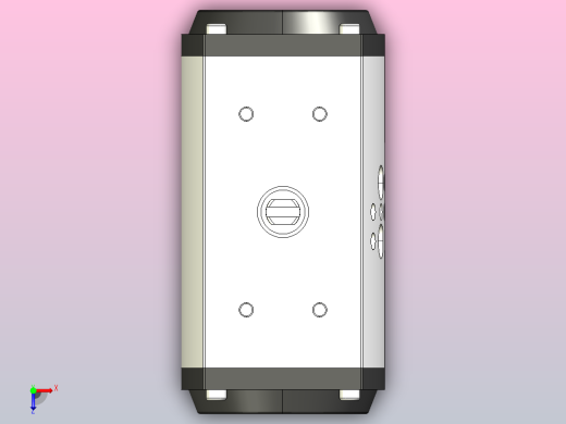 GT气动执行器[GT75×90°]俯视缩略图