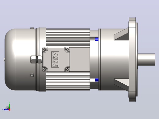 齿轮马达电机右视缩略图