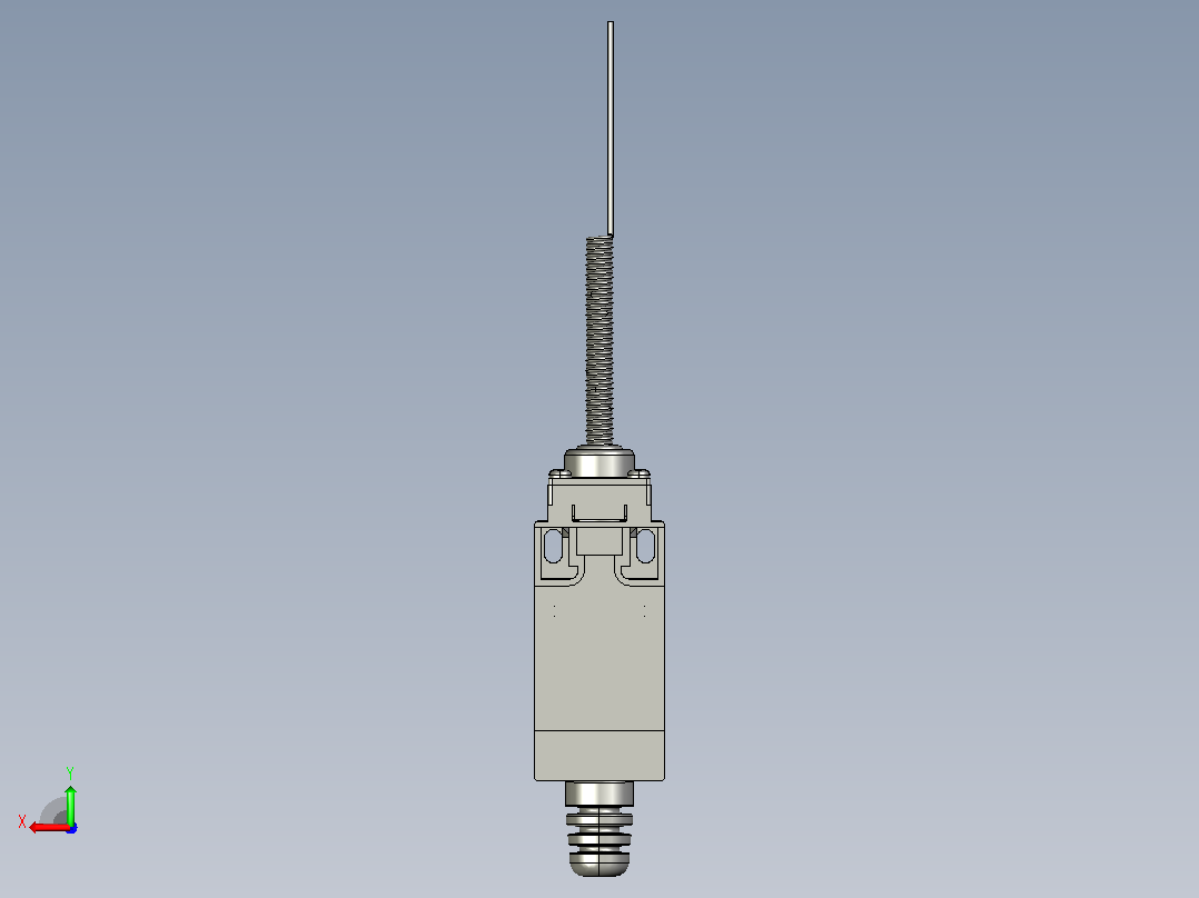 行程开关传感器TZ-9169后视图