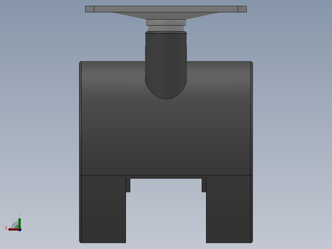 P21-01-50-105B家具轮[P21-01-40-105B]脚轮后视图