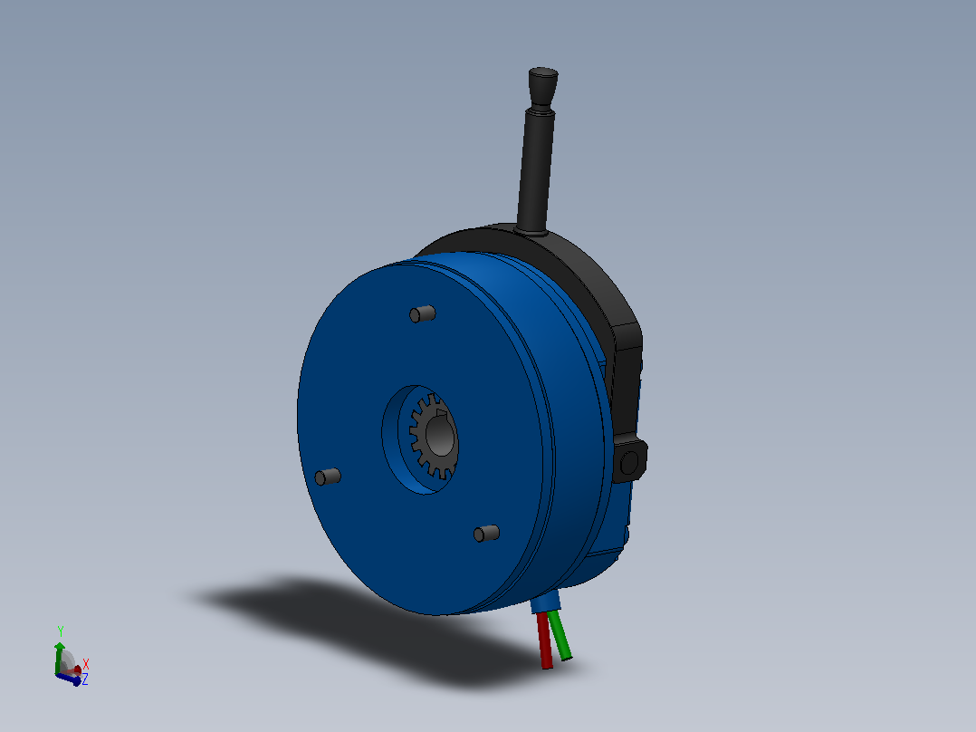 MD-B型电磁圆盘式制动器_MD06-5-B-11-RL-DC24V主视图