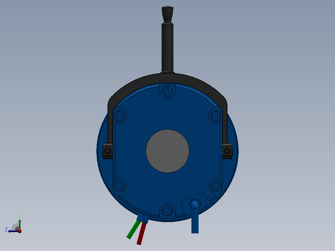 MD-B型电磁圆盘式制动器_MD06-5-B-11-RL-DC24V右视图
