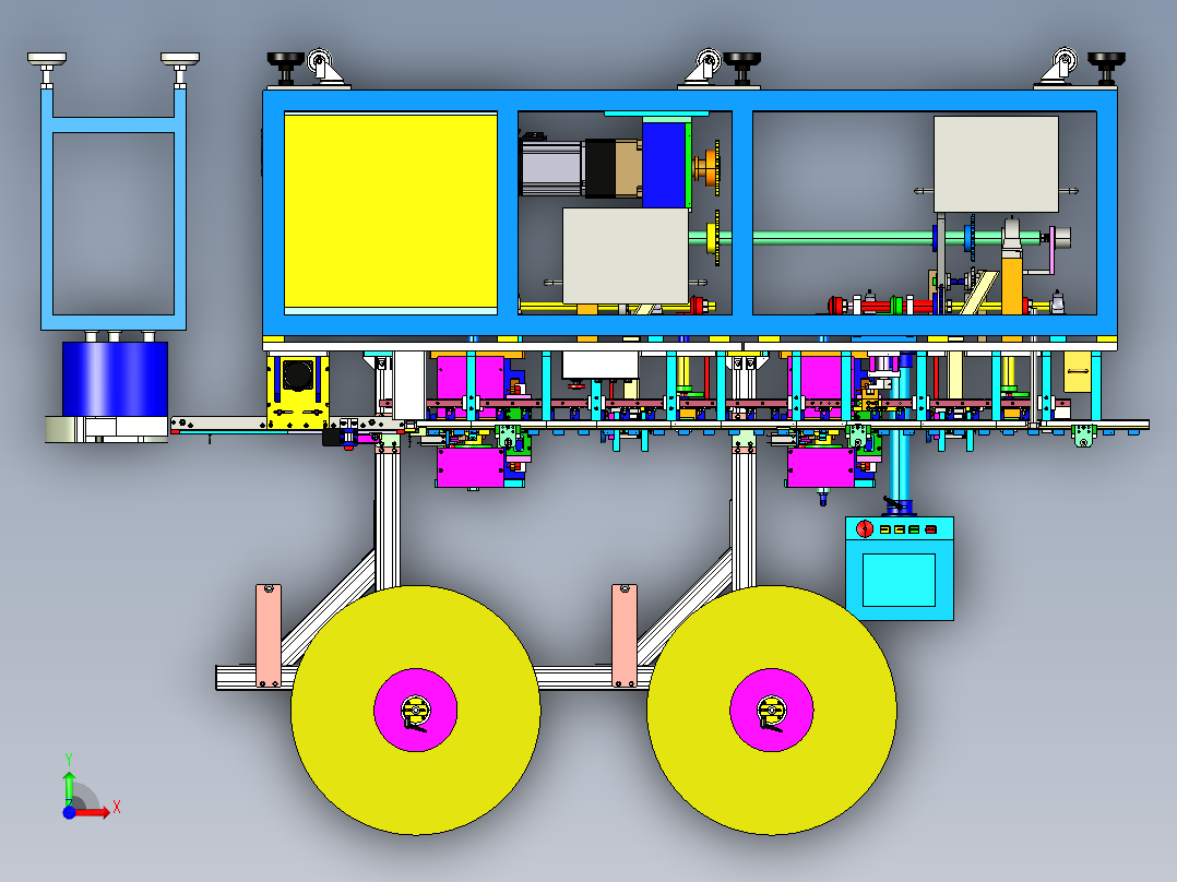 凸轮设备（HMID装配机）前视图