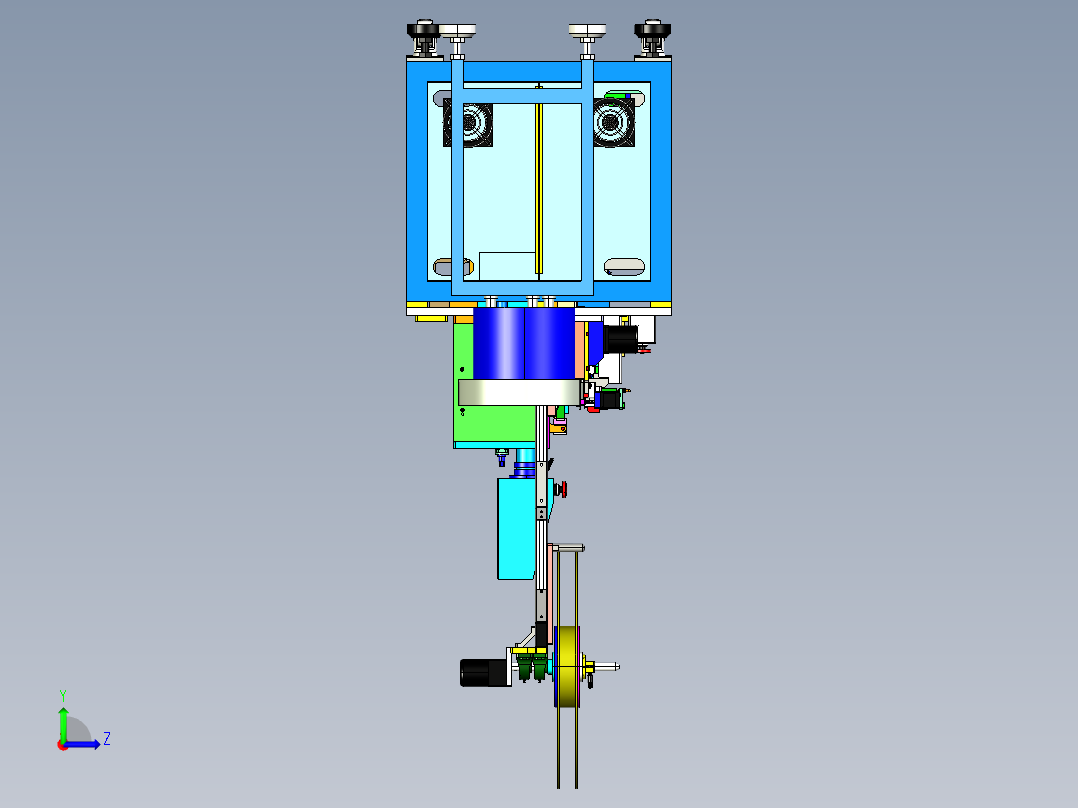 凸轮设备（HMID装配机）左视图