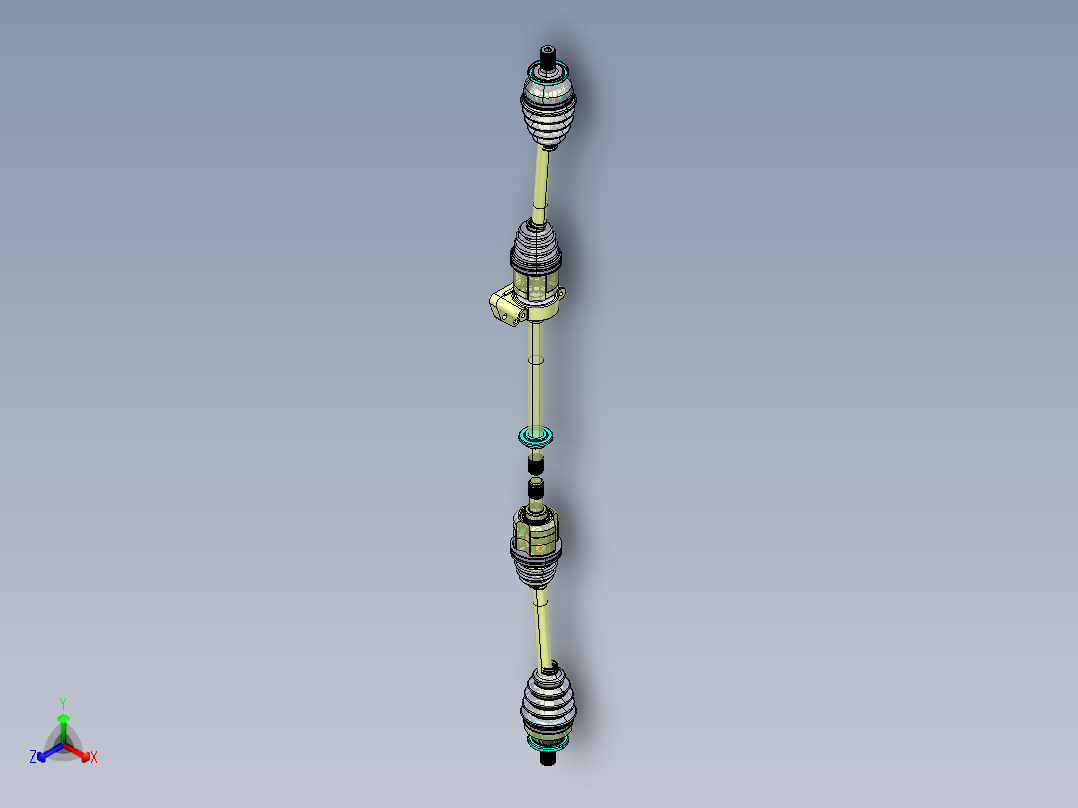 球笼式及三轴销式万向传动轴_8087