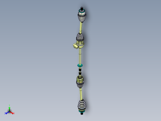 球笼式及三轴销式万向传动轴_8087