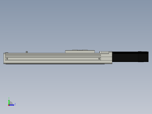 Toyo东佑达直线模组-ECH6-200-BC+煞車左视缩略图