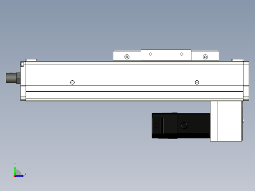 Toyo东佑达直线模组-ECH12-100-BM-100W左视缩略图