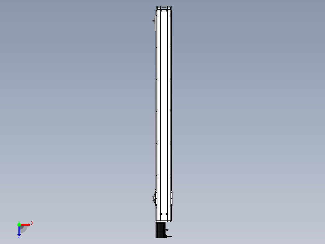 Toyo东佑达直线模组-ETH10-1100-BC-200W-C4反俯视图