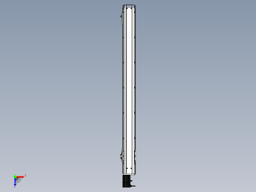 Toyo东佑达直线模组-ETH10-1100-BC-200W-C4反俯视缩略图