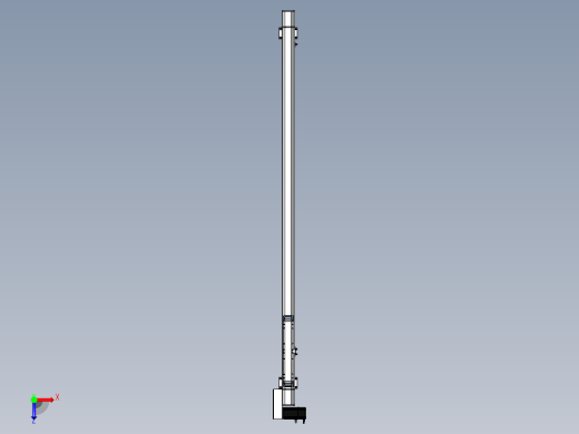 Toyo东佑达直线模组-M65-M-1500-L-M40-C4俯视缩略图