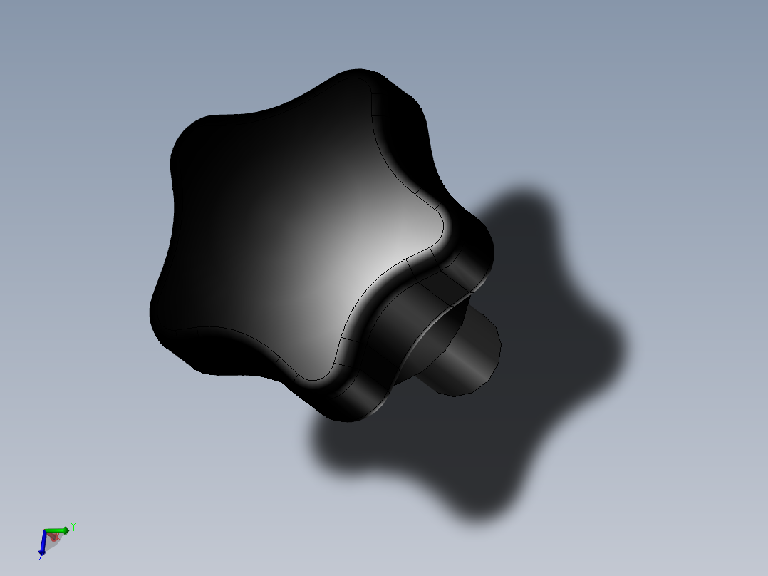 塑五星把手(鼎业)